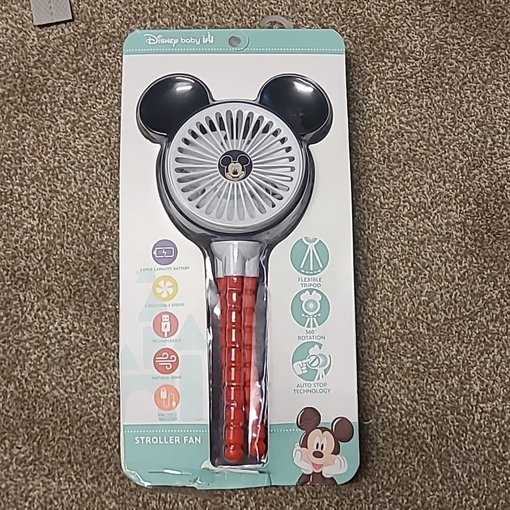 NWT Mickey Mouse Portable Fan